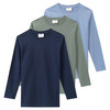 3 Jungen Langarmshirts im Basic-Look