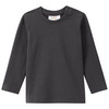3 Baby Langarmshirts in Unifarben