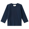 3 Baby Langarmshirts in Unifarben