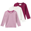 3 Baby Langarmshirts im Set