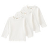 3 baby-shirts met lange mouwen
