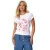 Damen T-Shirt mit Print