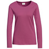 3 Damen Langarmshirts in Unifarben