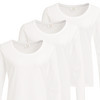 3 Damen Langarmshirts im Basic-Look