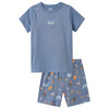 Baby-shorty met zeemotieven