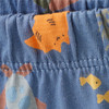 Baby-shorty met zeemotieven