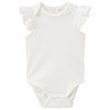 Baby Kurzarmbody mit Spitze