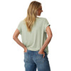 Dames-T-shirt met overslagmouwen