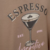 Dames-T-shirt met overslagmouwen