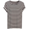 Damen T-Shirt mit fixierten Turn-ups