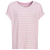 Dames-T-shirt met vaste turn-ups