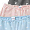 3 Mädchen Pantys mit Schleifen-Print