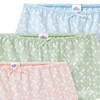 3 Mädchen Pantys mit floralem Print