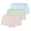 3 Mädchen Pantys mit floralem Print
