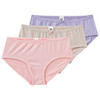 3 Mädchen Pantys mit Punkte-Allover