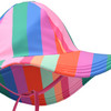Mädchen UV-Badehut mit Streifen UPF60