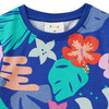 Mädchen Kleid im Tropical-Look