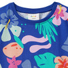 Mädchen Kleid im Tropical-Look