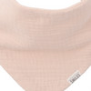 Babybandana gemaakt van mousseline en badstof