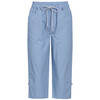 Damen Capri-Hose mit Elastikbund
