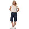 Damen Capri-Hose mit Elastikbund