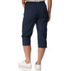 Damen Capri-Hose mit Elastikbund