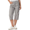 Damen Capri-Hose mit Elastikbund