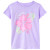Mädchen T-Shirt mit Neon-Print