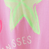 Mädchen T-Shirt mit Neon-Print