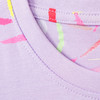 Mädchen T-Shirt mit Neon-Prints