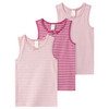 3 Baby Unterhemden mit Bio-Baumwolle