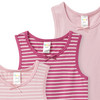 3 Baby Unterhemden mit Bio-Baumwolle