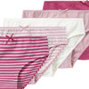5 Mädchen Slips mit Bio-Baumwolle