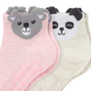 2 Paar Baby Stoppersocken mit Tier-Motiven