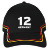 Kappe im Fußball-Design
