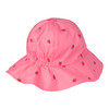 Mädchen Sonnenhut mit Erdbeer-Print