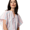Damen Bluse mit Flügelärmeln