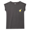 Mädchen T-Shirt mit Zitronen-Motiv