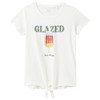 Mädchen T-Shirt mit Knotendetail