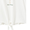 Mädchen T-Shirt mit Knotendetail