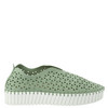 Damen Slipper mit Lochmuster