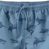 Jungen Badeshorts mit Hai-Motiven 