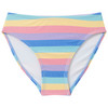 Mädchen Bikini mit bunten Streifen