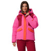 Dames-sneeuwjas met kleuraccenten