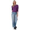 Damen Feinstrickpullover Rundhalsausschnitt