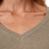 Damen Feinstrickpullover V-Ausschnitt