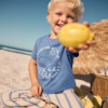 Baby Musselin-Hose mit Streifen
