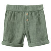 Mousseline short voor baby's van katoen