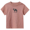 Newborn T-Shirt mit Kamel-Print