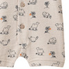 Newborn Overall mit Tier-Motiven